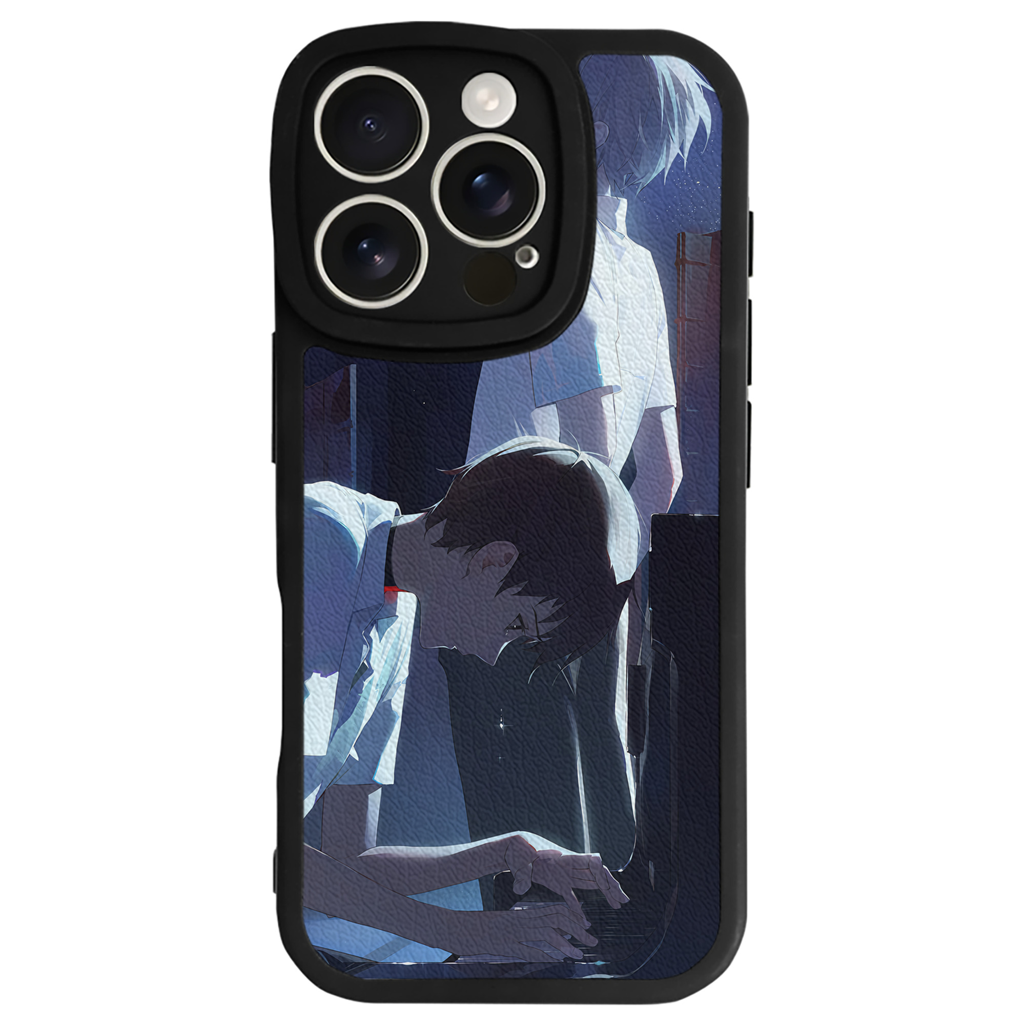 （画像用） EVA 新世紀エヴァンゲリオン 【iPhone 16シリーズ対応】シリコンスマホケース（レザー調） 材質：シリコン